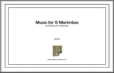 Music for Five Marimbas Marimba Quintet cover